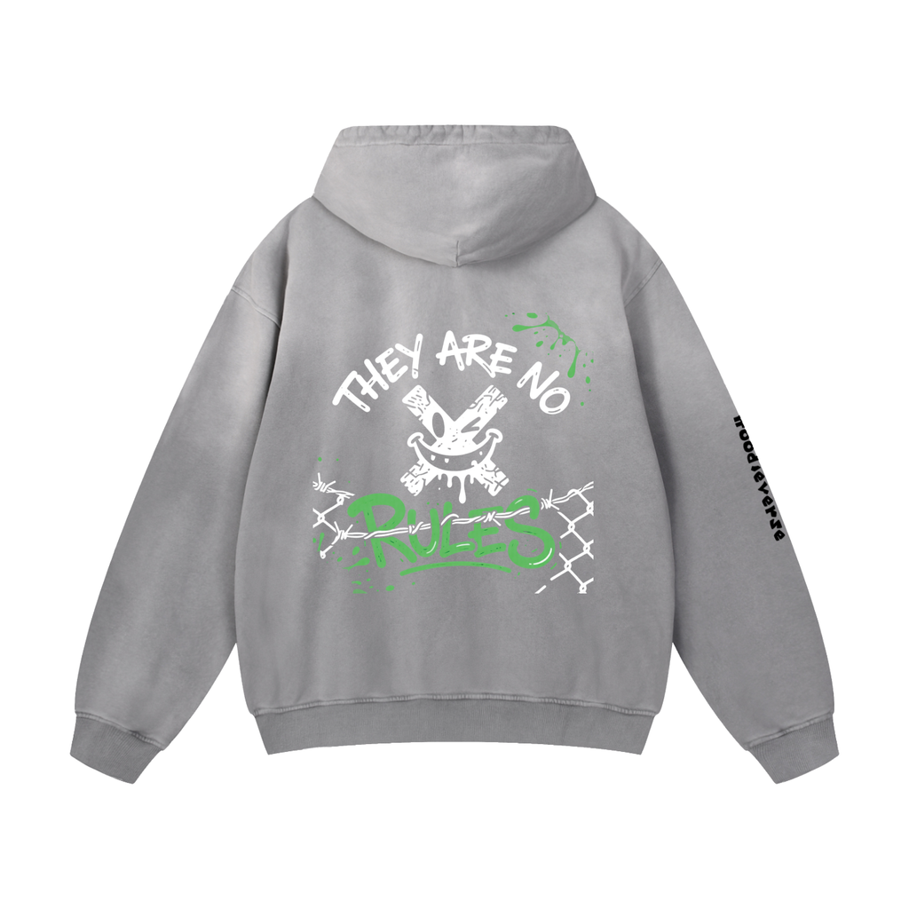 Four Wheeler Sun fade Oversized Hoodie