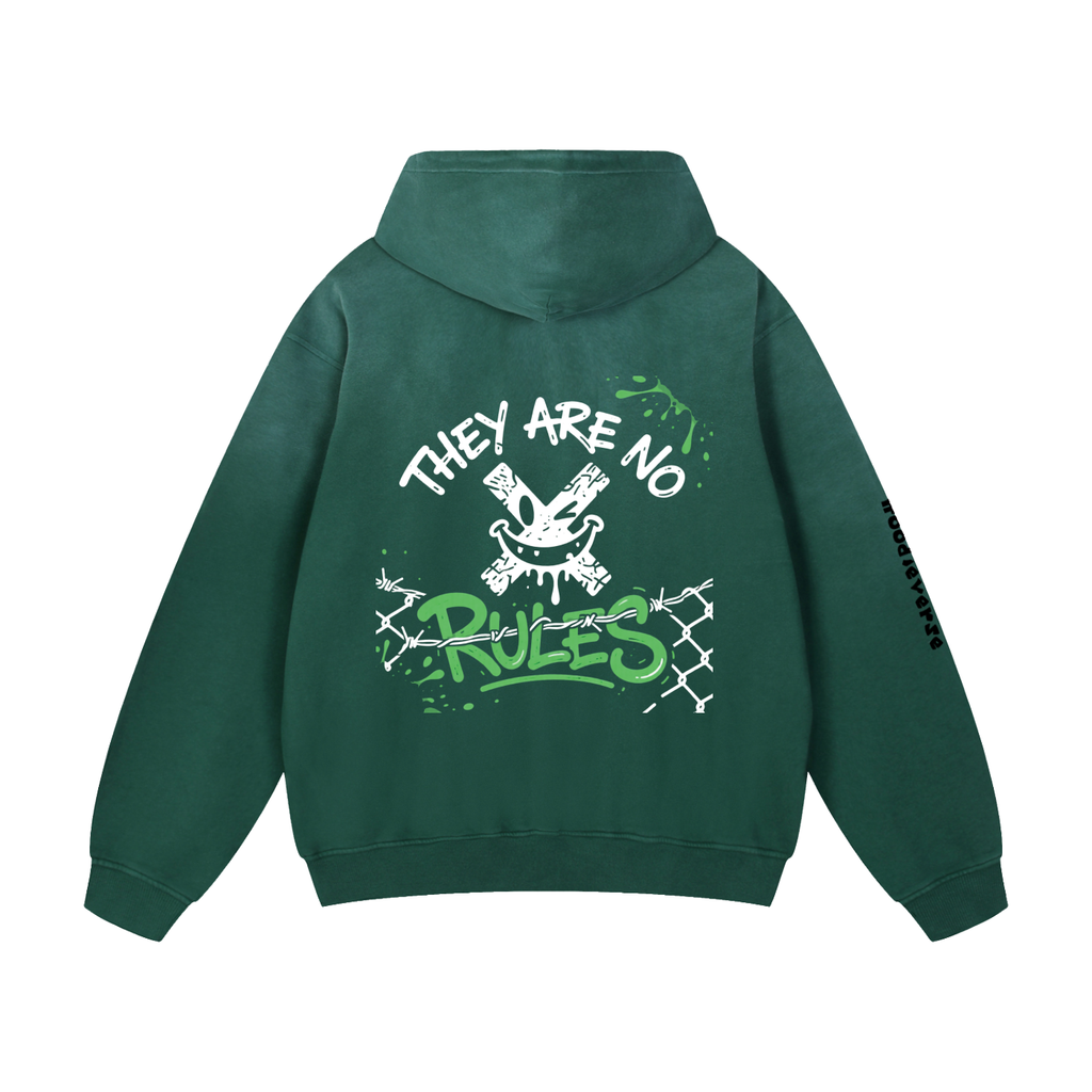 Four Wheeler Sun fade Oversized Hoodie